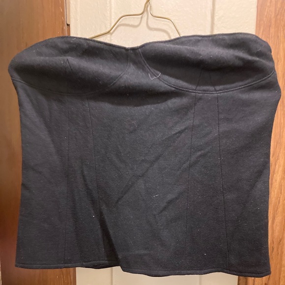 Black Bustier Top - Picture 2 of 3